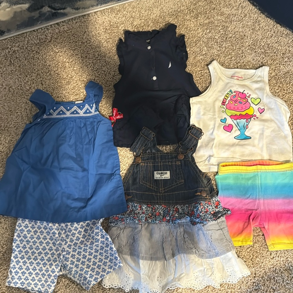 Lot of little girls clothes